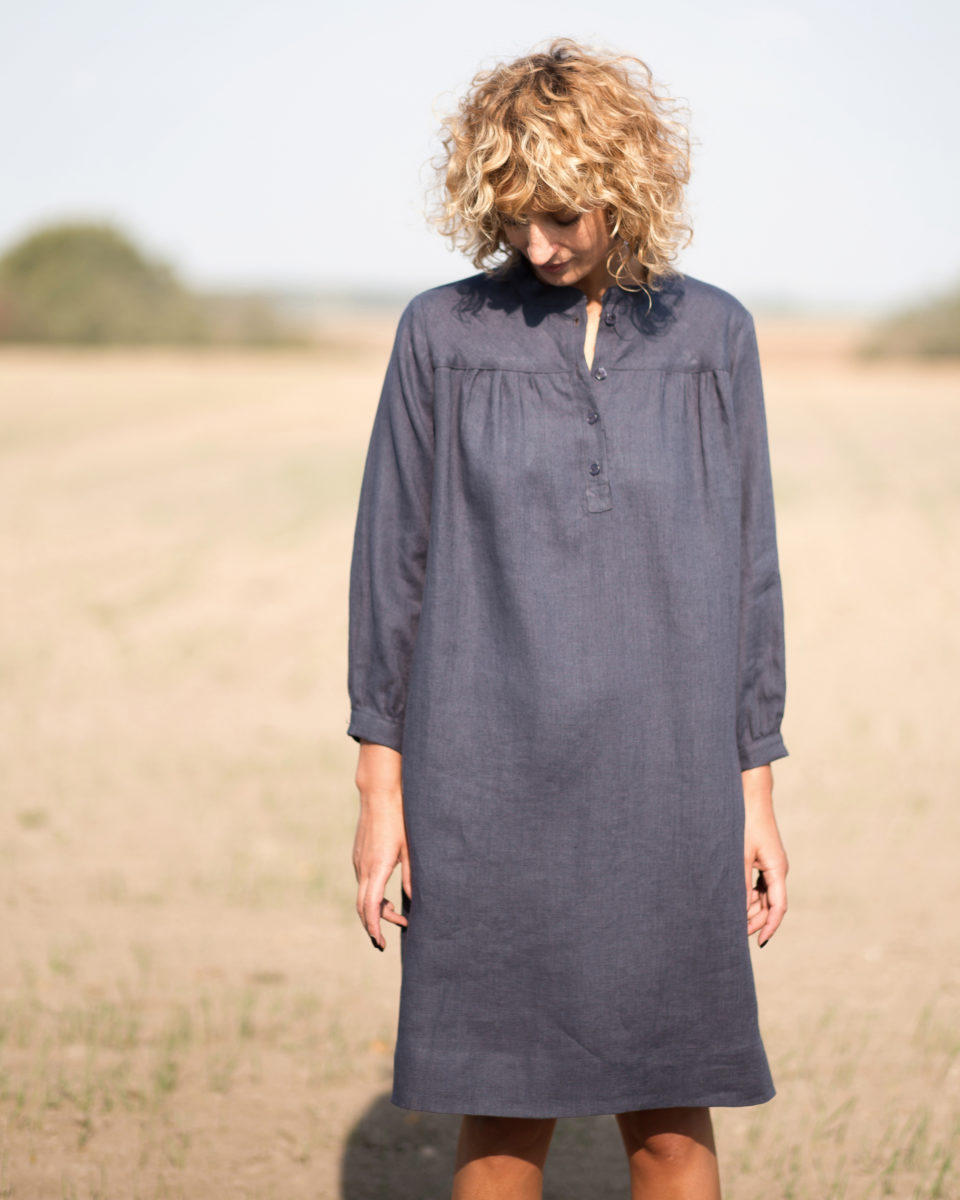 loose fit tunic dress linen – OffOn providing a refined aesthetic for warm WOMEN'S SHORT SLEEVE V-NECK TIERED