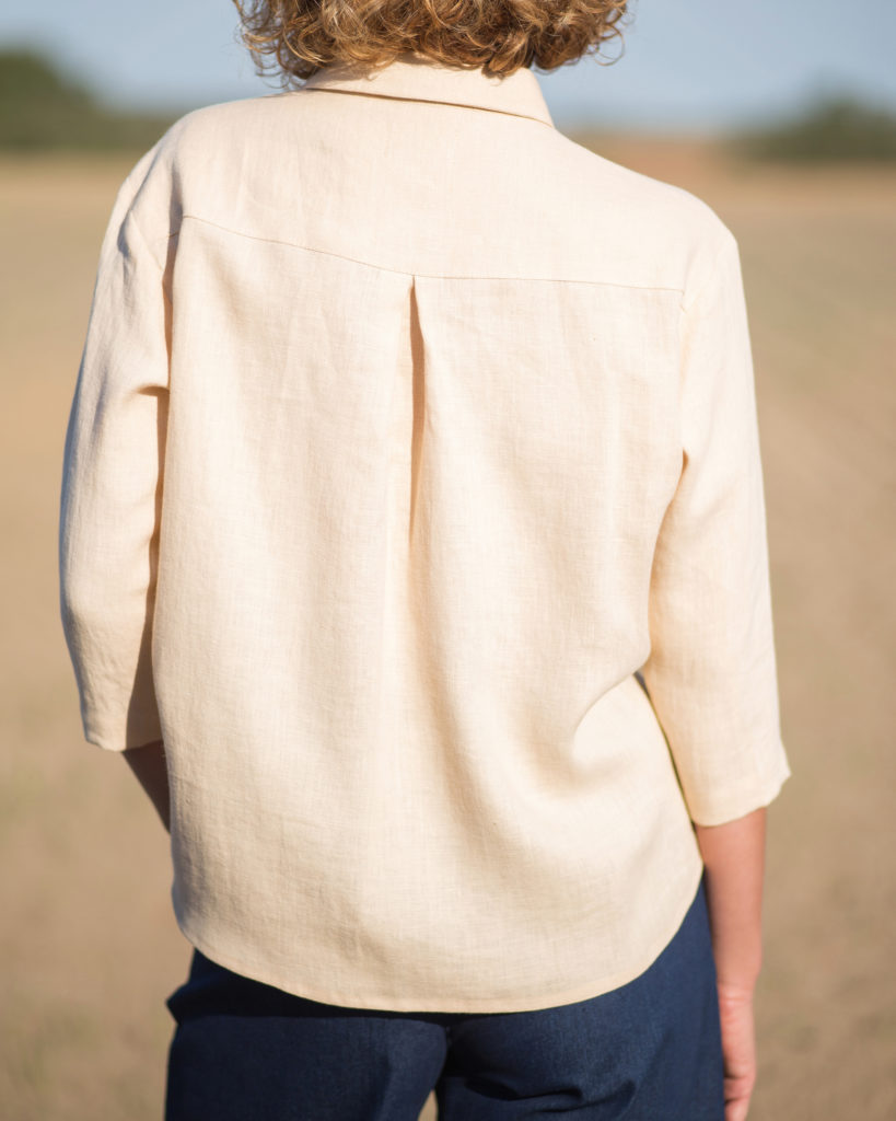 Classic cut linen pocket shirts - Image 3