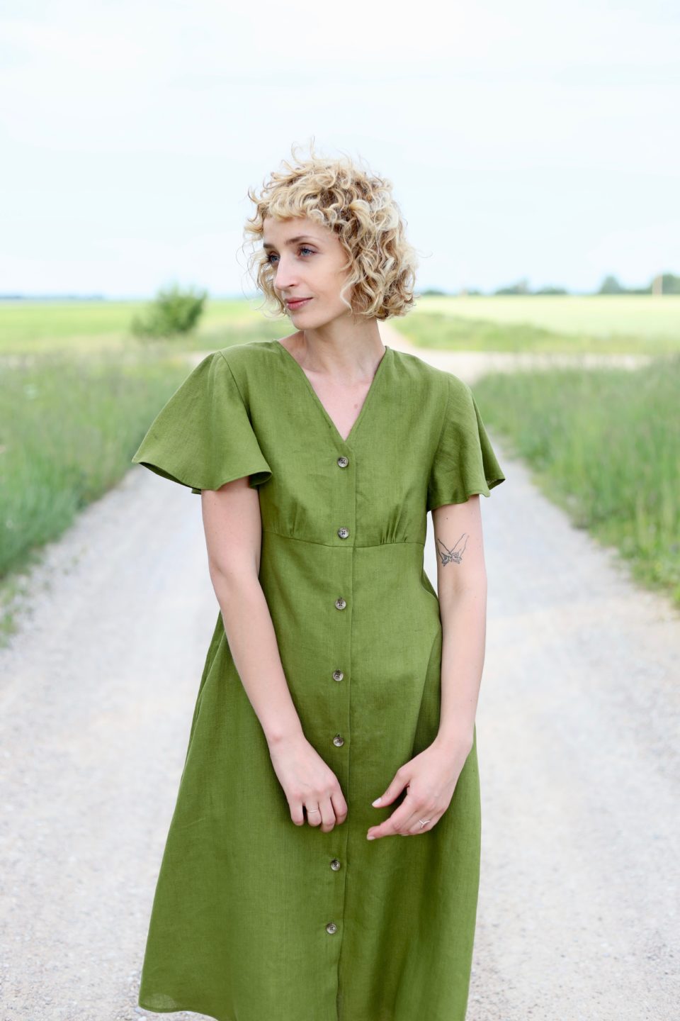 moss green dress KissProm Pleated Off-the-Shoulder A-Line Chiffon Bridesmaid in Green, Moss / 20 High shine moss green bridesmaid dress with radiant finish and soft drape Showmall Women's Plus Summer Dresses