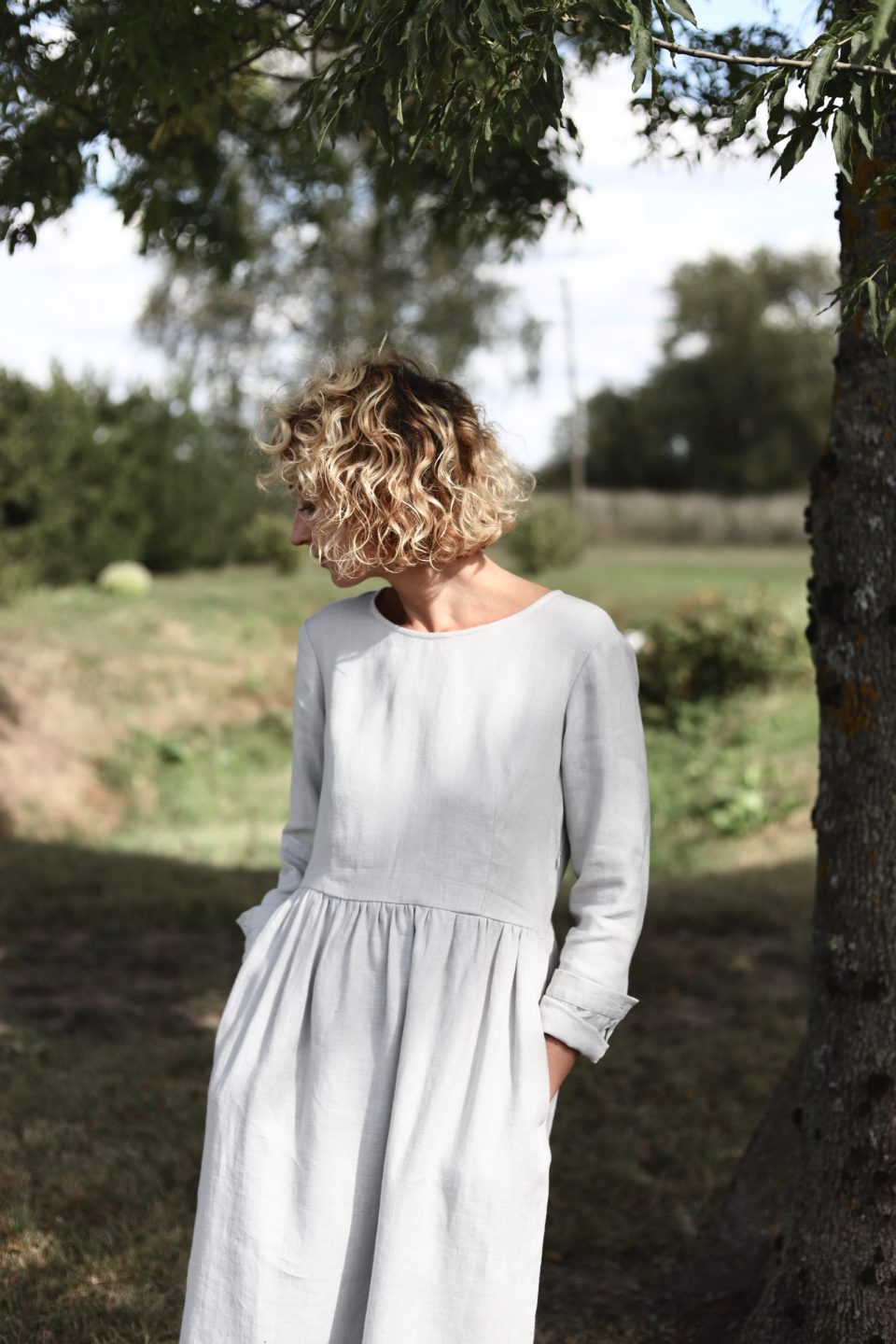 fall dresses maxi Neveah Long Sleeve Dress Long Sleeve Alexa Chic Square Sheath back style_Bow/Tie Back Size:3XL - 20 UK