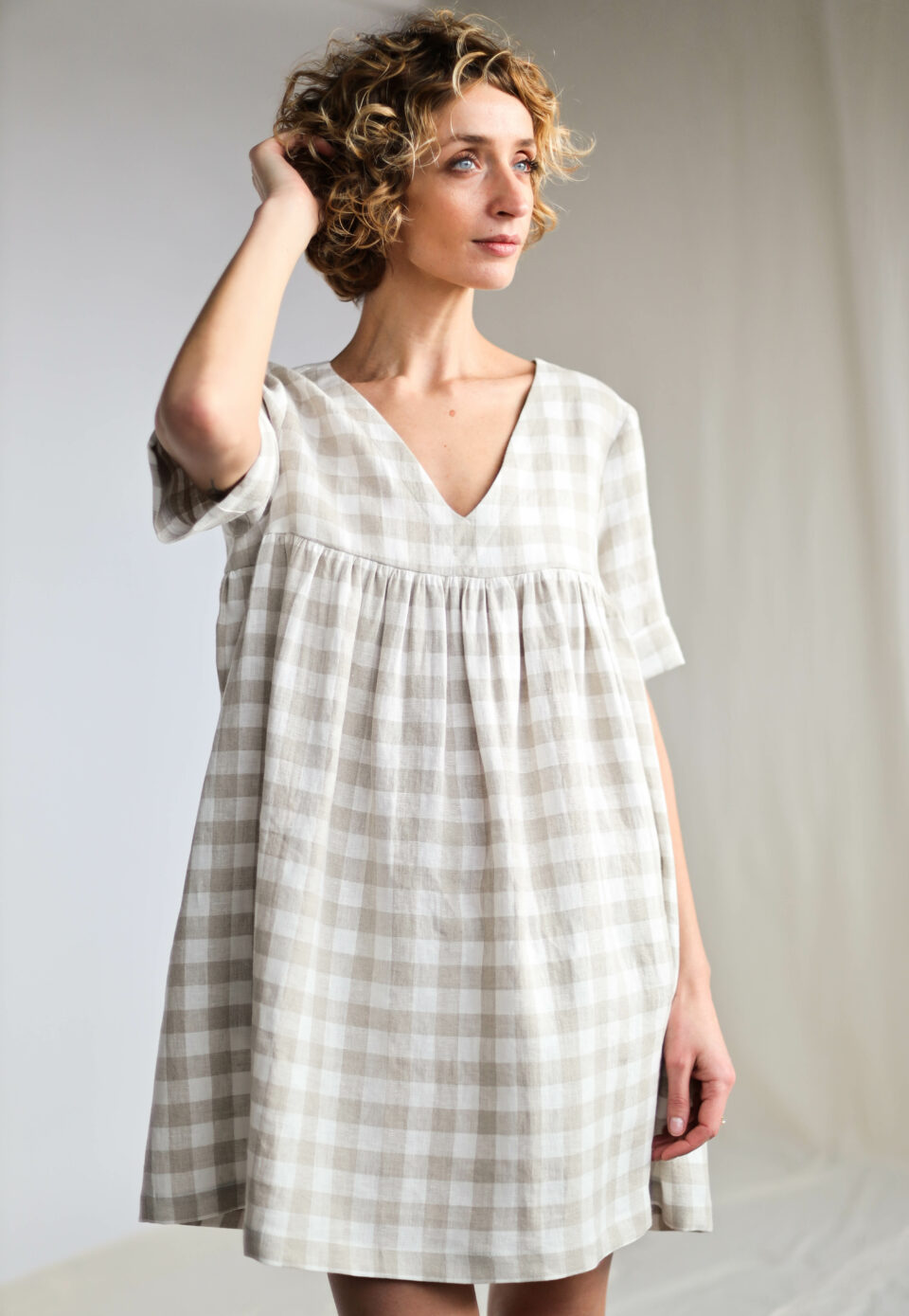 pleated skirt sweater dress Long Sleeve A-Line Midi Heather Dark Grey / M Resort Wear Sun Dresses Product ID:AP1D106038_AA960_M twist carefully Color:Navy Blue-T