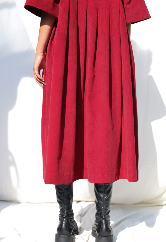 Oversized needlecord dress VALERIE - Image 4