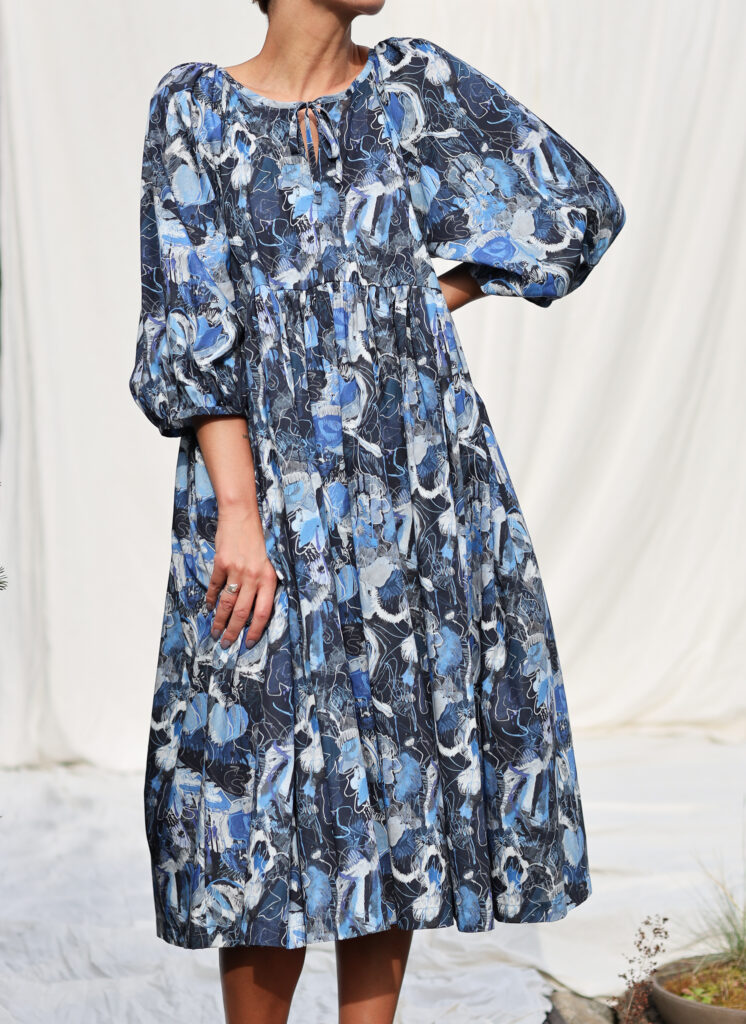 Reversible abstract print dress SOOZY LIPSEY - Image 6