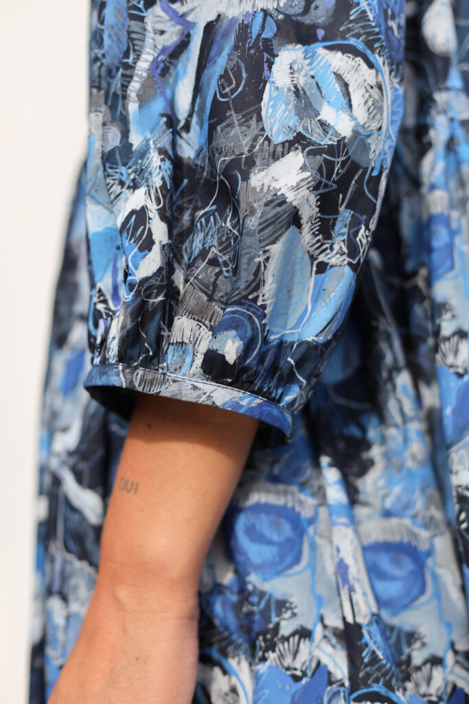 Reversible abstract print dress SOOZY LIPSEY - Image 4