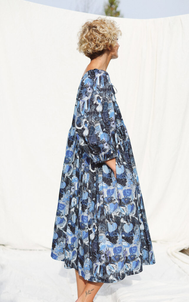 Reversible abstract print dress SOOZY LIPSEY - Image 1