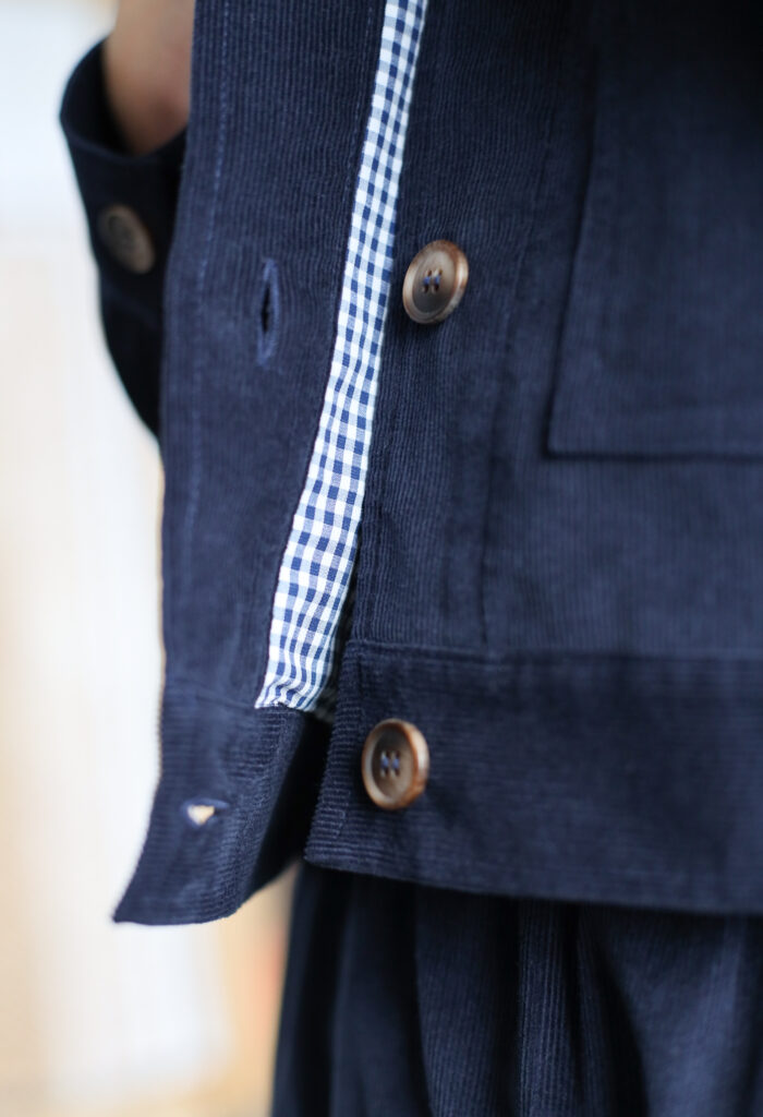 Boxy fit needlecord jacket - Image 4