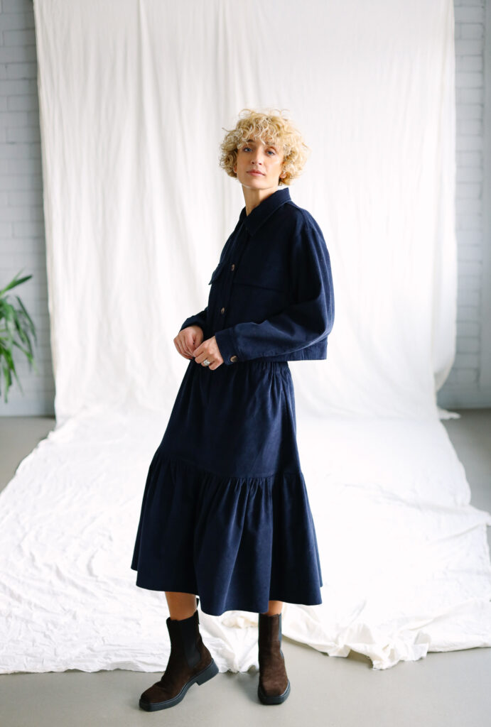 Boxy fit needlecord jacket - Image 2