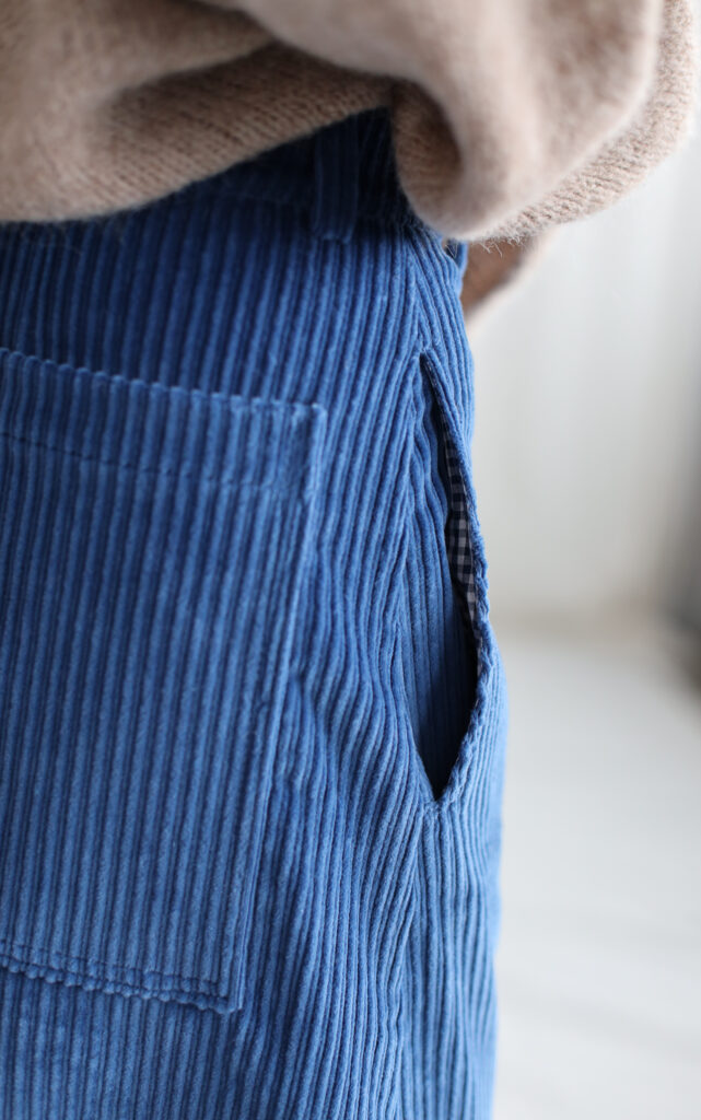 Wide wale cord ballooned leg pants - Image 3