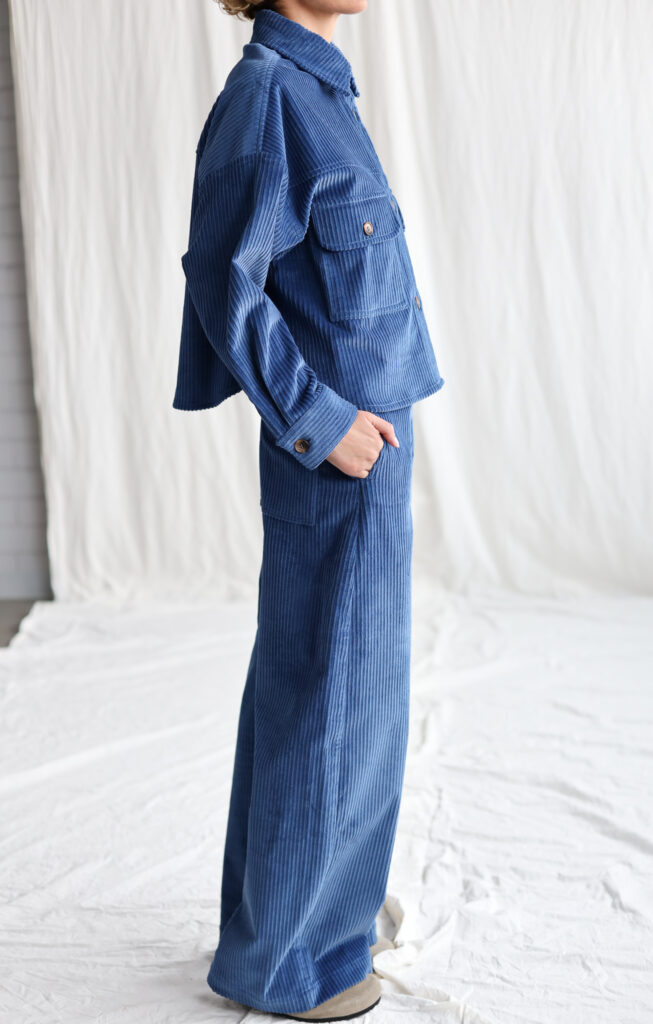 Wide cord oversized overshirt/jacket - Image 4