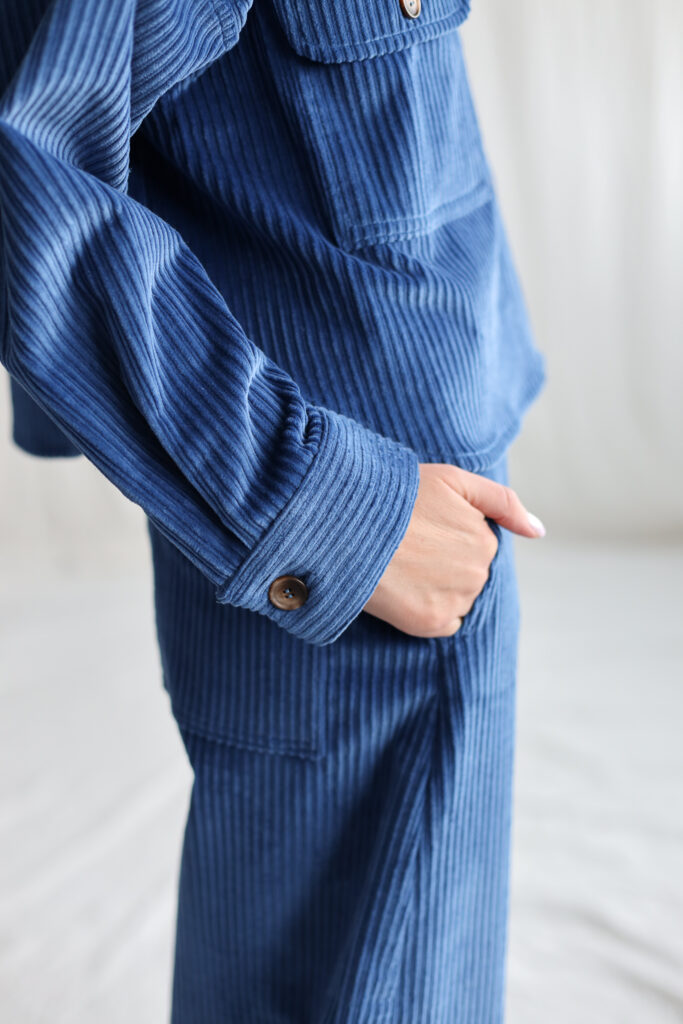 Wide cord oversized overshirt/jacket - Image 3