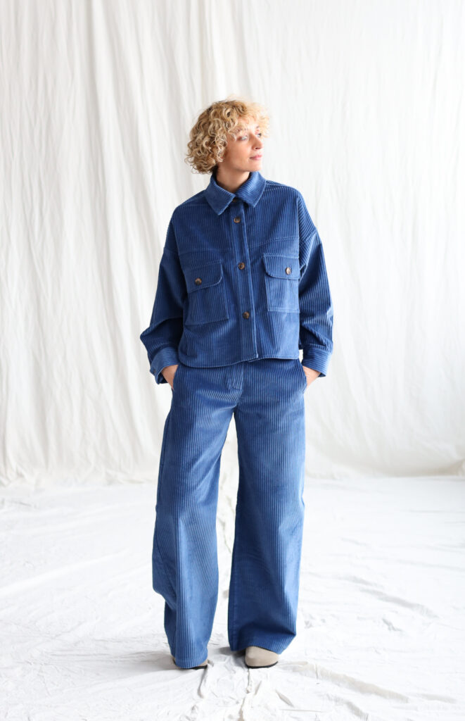 Wide cord oversized overshirt/jacket - Image 2