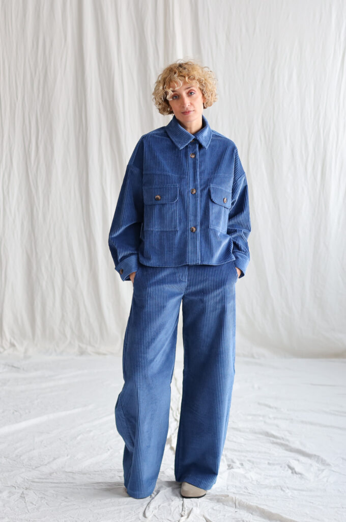 Wide cord oversized overshirt/jacket - Image 1