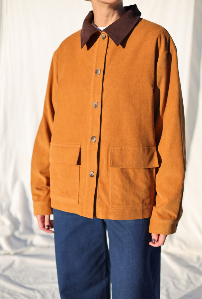 Gender Neutral Needlecord Barn Jacket - Image 6