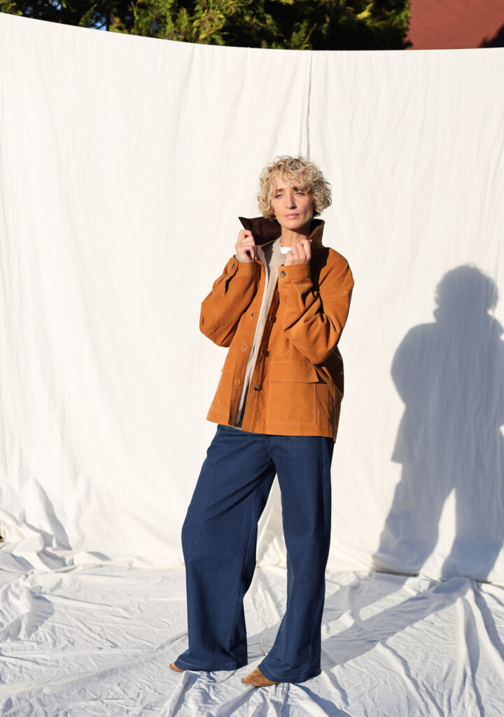 Gender Neutral Needlecord Barn Jacket - Image 5