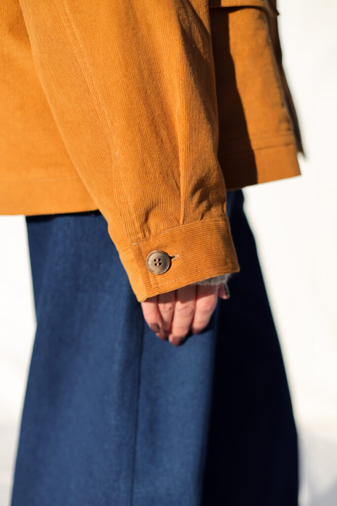 Gender Neutral Needlecord Barn Jacket - Image 2