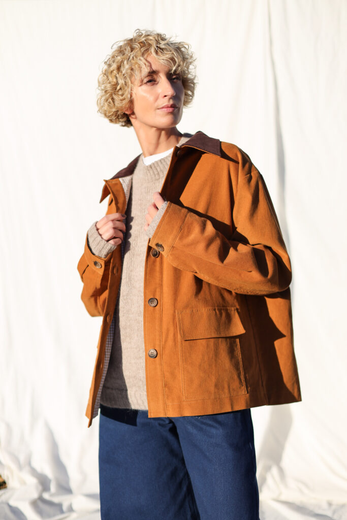 Gender Neutral Needlecord Barn Jacket - Image 1