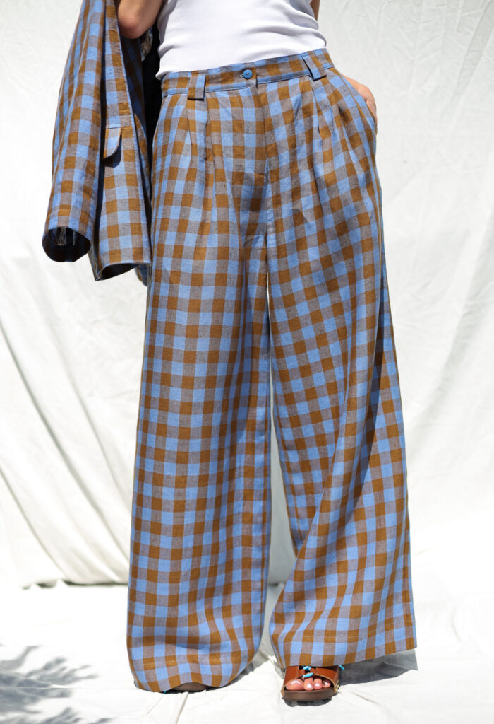 Elegant linen matching suit - Image 5