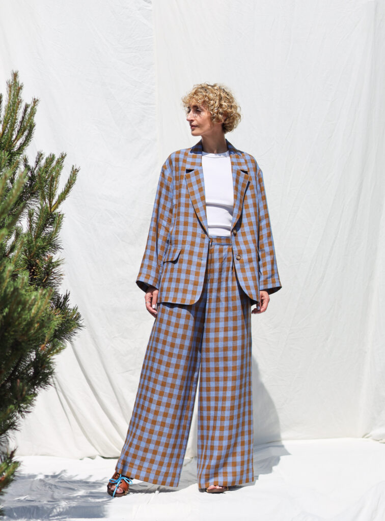 Elegant linen matching suit | Suit | Sustainable clothing | OffOn clothing