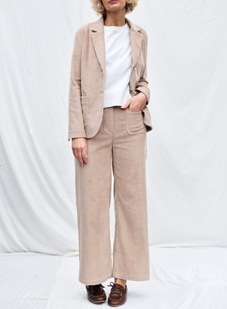 Elegant wide wale cord suit | Matching Suits | Sustainable clothing | OffOn clothing