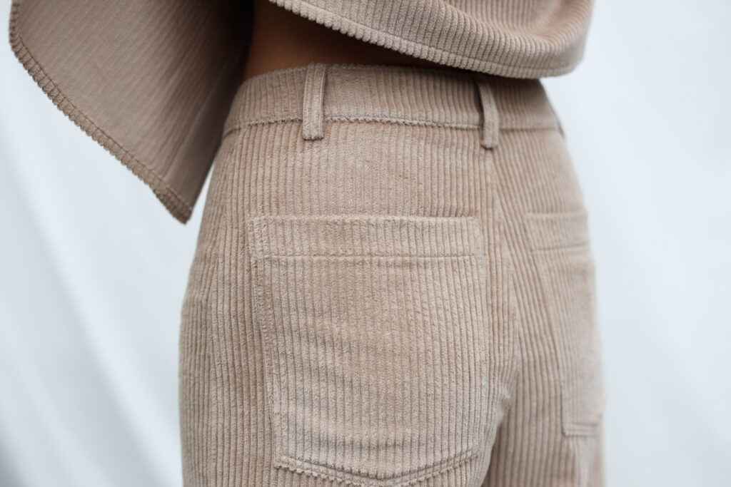 Wide Cord Wide Leg Trousers LUNA - Image 2