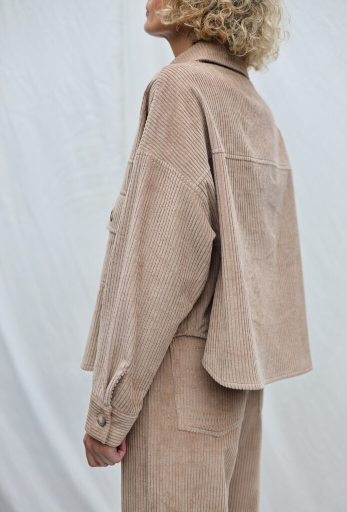 Oversized Wide Wale Cord Jacket - Image 5
