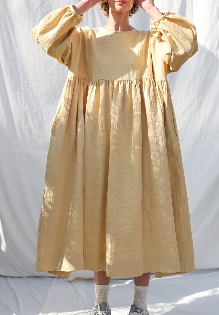 Double gauze oversized dress GRETA | Dress | Sustainable clothing | OffOn clothing