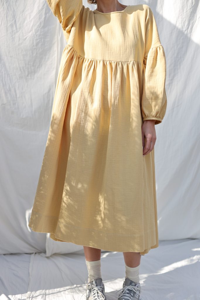 Double gauze oversized dress GRETA | Dress | Sustainable clothing | OffOn clothing