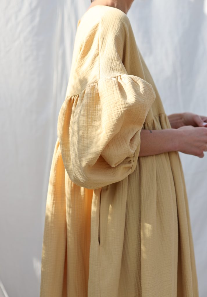 Double gauze oversized dress GRETA