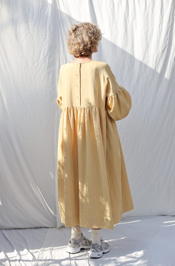 Double gauze oversized dress GRETA