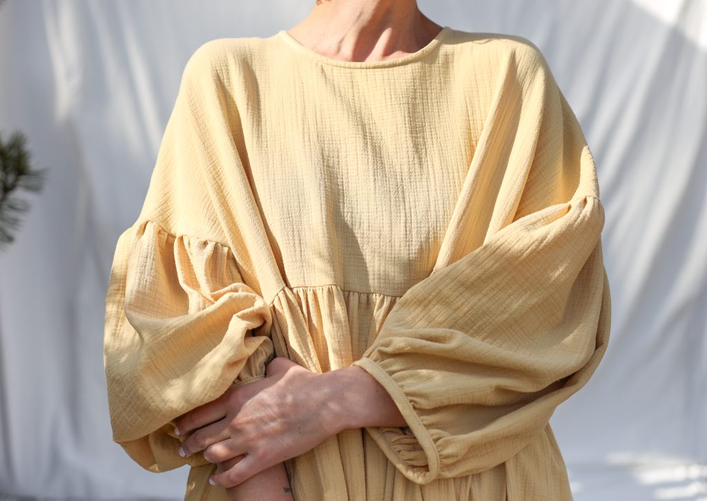 Double gauze oversized dress GRETA