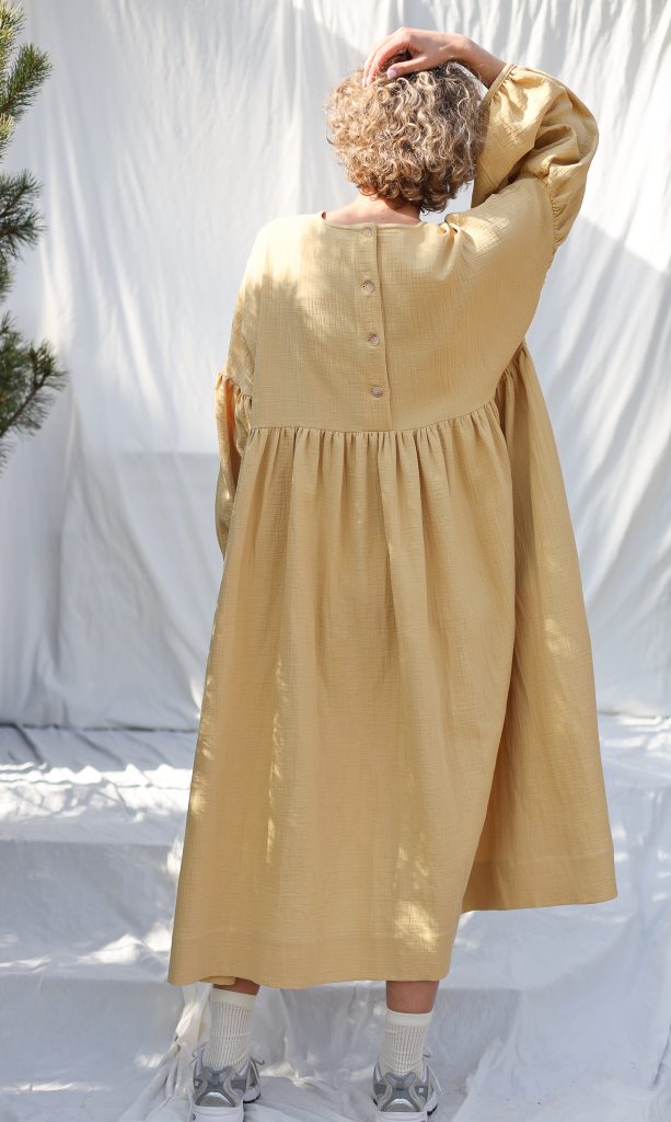 Double gauze oversized dress GRETA