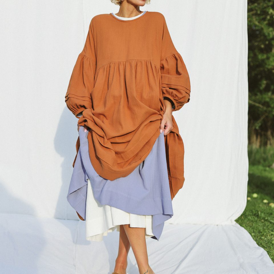 Double Gauze Oversized Dress GRETA